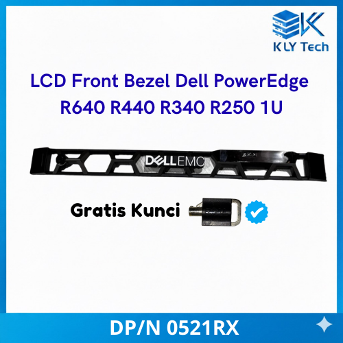 LCD Front Bezel Dell R640 0521RX Indonesia