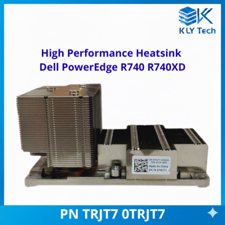 high performance heatsink dell poweredge r740 r740xd pn trjt7 0trjt7 original
