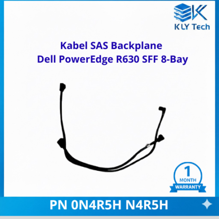 kabel sas backplane dell poweredge r630 sff 8 bay pn 0n4r5h n4r5h original