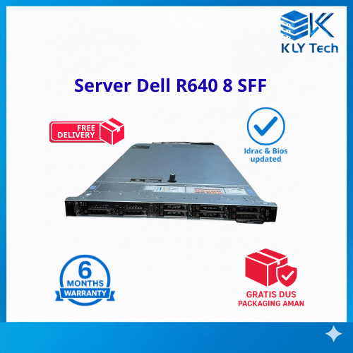 server dell r640 8sff