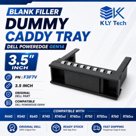 Dummy caddy blankk filler hdd tray R740 3,5 inch
