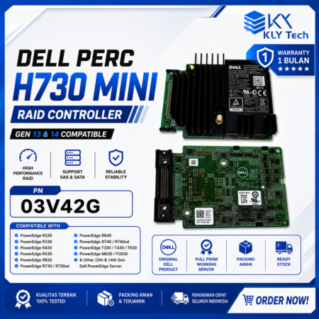 Dell PERC H730P Mini Mono RAID Controller 03V42G 12Gb SAS 2GB Cache Original R630 R730 R740 R740xd