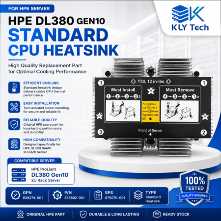 HPE DL380 Gen10 Standard CPU Heatsink