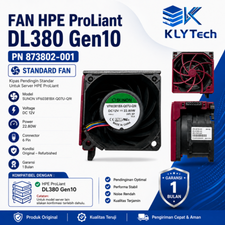 Fan HPE ProLiant DL380 Gen10 Standard Fan PN 873802-001