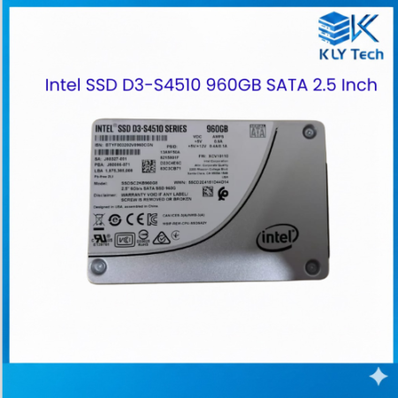 Intel SSD D3-S4510 960GB SATA 2.5 Inch Sentinel 100%