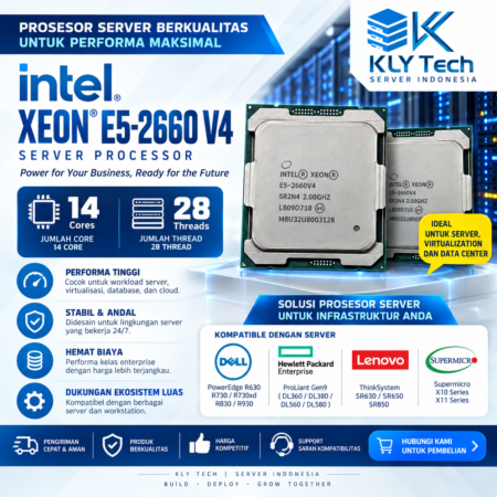 Intel Xeon E5-2660 v4 14 Core 28 Thread 2.0GHz CPU Processor Server LGA 2011-3